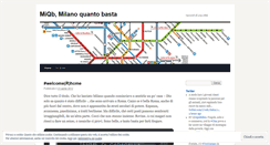 Desktop Screenshot of milanoquantobasta.wordpress.com