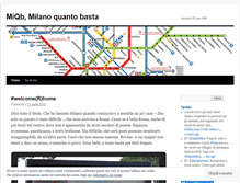 Tablet Screenshot of milanoquantobasta.wordpress.com