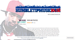 Desktop Screenshot of humbletipmusic.wordpress.com