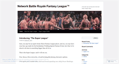 Desktop Screenshot of networkbattleroyale.wordpress.com