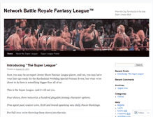 Tablet Screenshot of networkbattleroyale.wordpress.com