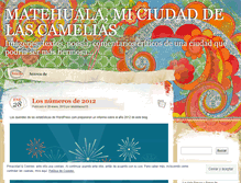 Tablet Screenshot of matehualadelascameliasmiciudad.wordpress.com