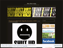 Tablet Screenshot of dirtydisconinja.wordpress.com
