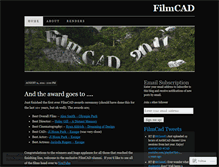 Tablet Screenshot of filmcad.wordpress.com