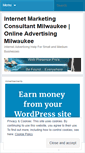 Mobile Screenshot of internetadvertisinghelp.wordpress.com