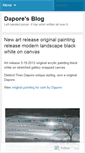Mobile Screenshot of dapore.wordpress.com