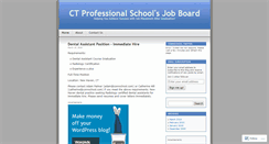 Desktop Screenshot of connschool.wordpress.com