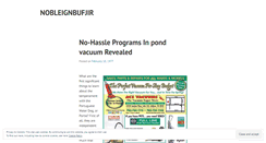 Desktop Screenshot of nobleignbufjir.wordpress.com