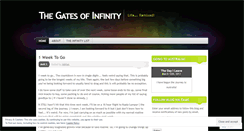 Desktop Screenshot of gatesofinifiny.wordpress.com