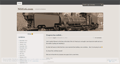 Desktop Screenshot of ngg16.wordpress.com