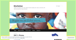Desktop Screenshot of eduhaitian.wordpress.com