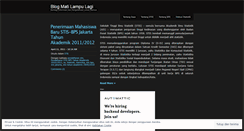 Desktop Screenshot of matilampu.wordpress.com
