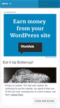 Mobile Screenshot of eatitupbuttercup.wordpress.com