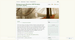 Desktop Screenshot of kepegawaiansumselbabel.wordpress.com