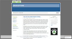 Desktop Screenshot of draxceptions.wordpress.com