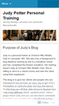 Mobile Screenshot of judypotter.wordpress.com