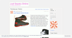 Desktop Screenshot of jualsepatumurah.wordpress.com