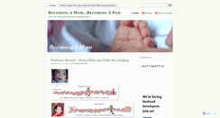 Desktop Screenshot of bcomingamom.wordpress.com