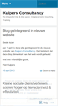 Mobile Screenshot of kuipersconsultancy.wordpress.com
