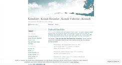 Desktop Screenshot of komikyer.wordpress.com