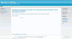 Desktop Screenshot of dussa.wordpress.com
