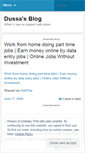 Mobile Screenshot of dussa.wordpress.com