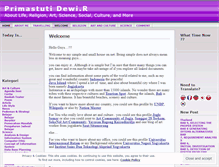Tablet Screenshot of diajengprimastuti.wordpress.com