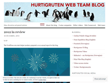 Tablet Screenshot of hurtigrutenweb.wordpress.com
