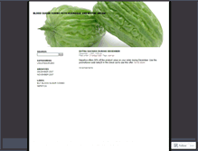 Tablet Screenshot of bloodsugarcombo.wordpress.com