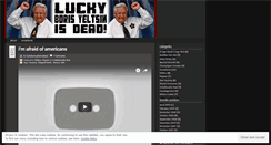 Desktop Screenshot of luckyborisyeltsinisdead.wordpress.com