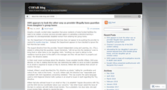 Desktop Screenshot of cofarblog.wordpress.com