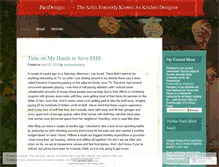 Tablet Screenshot of pamdesignsblog.wordpress.com