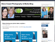 Tablet Screenshot of cozartphotos.wordpress.com