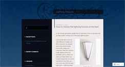 Desktop Screenshot of aboutlightingfixtures.wordpress.com