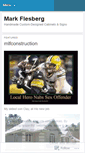 Mobile Screenshot of markflesberg.wordpress.com