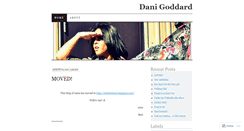 Desktop Screenshot of danigoddard.wordpress.com