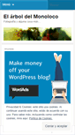 Mobile Screenshot of elmonoloco.wordpress.com