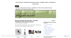 Desktop Screenshot of blogdoaudio.wordpress.com