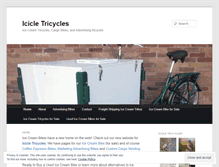 Tablet Screenshot of icicletricycles.wordpress.com