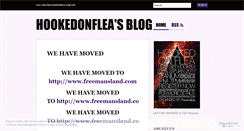 Desktop Screenshot of hookedonflea.wordpress.com