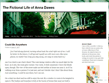 Tablet Screenshot of annadawes.wordpress.com