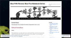 Desktop Screenshot of bluefifthreview.wordpress.com