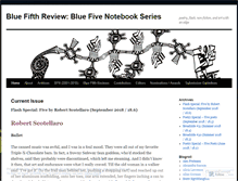 Tablet Screenshot of bluefifthreview.wordpress.com