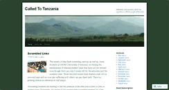 Desktop Screenshot of calledtotanzania.wordpress.com