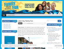 Tablet Screenshot of familyfunmystic.wordpress.com