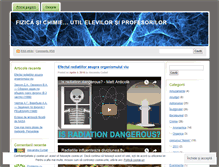 Tablet Screenshot of fizicachimia.wordpress.com