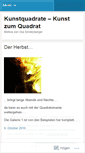 Mobile Screenshot of kunstquadrate.wordpress.com
