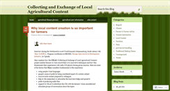 Desktop Screenshot of celac.wordpress.com