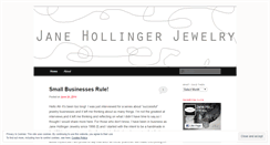 Desktop Screenshot of janehollingerjewelry.wordpress.com
