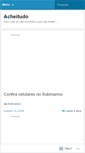 Mobile Screenshot of acheitudo.wordpress.com